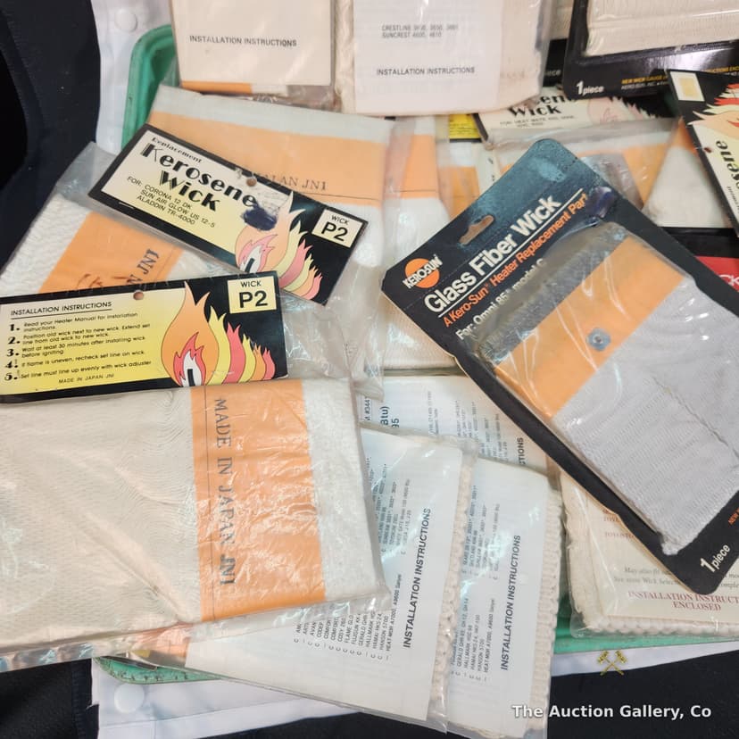 Large Lot of Kerosene Heater Replacement Wicks, New in Packaging β photo 4