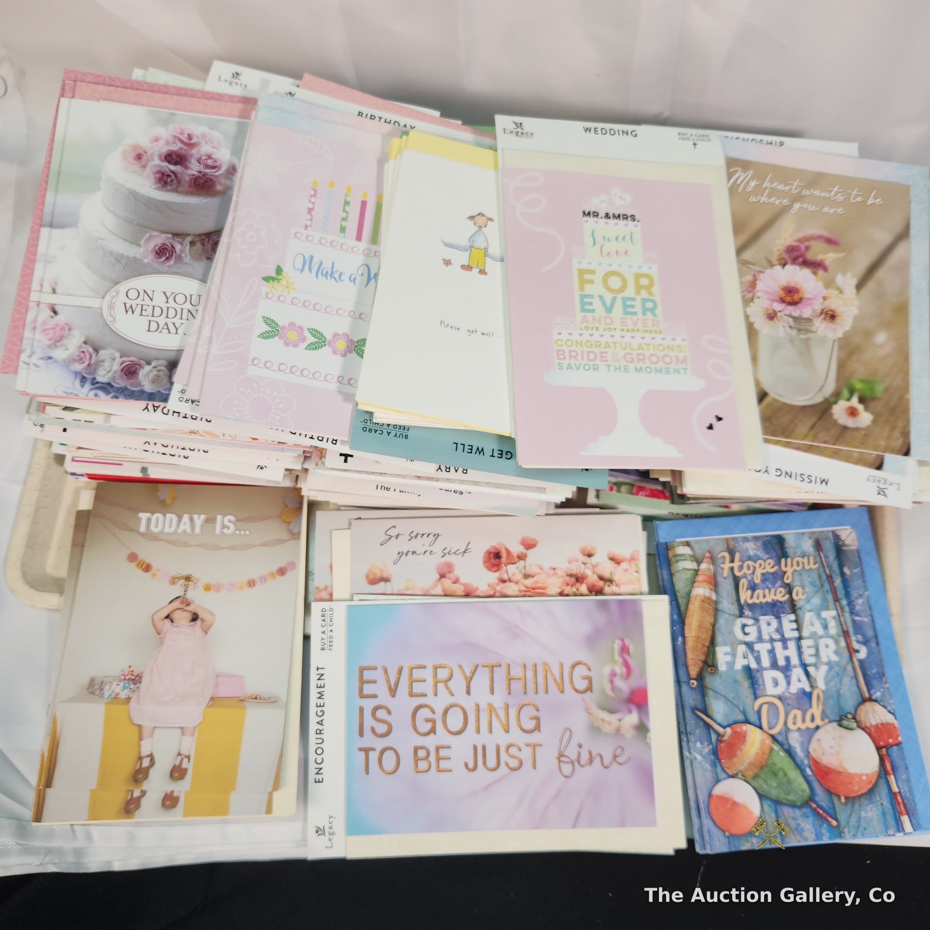 Large Lot of New Greeting Cards, Mixed Occasions