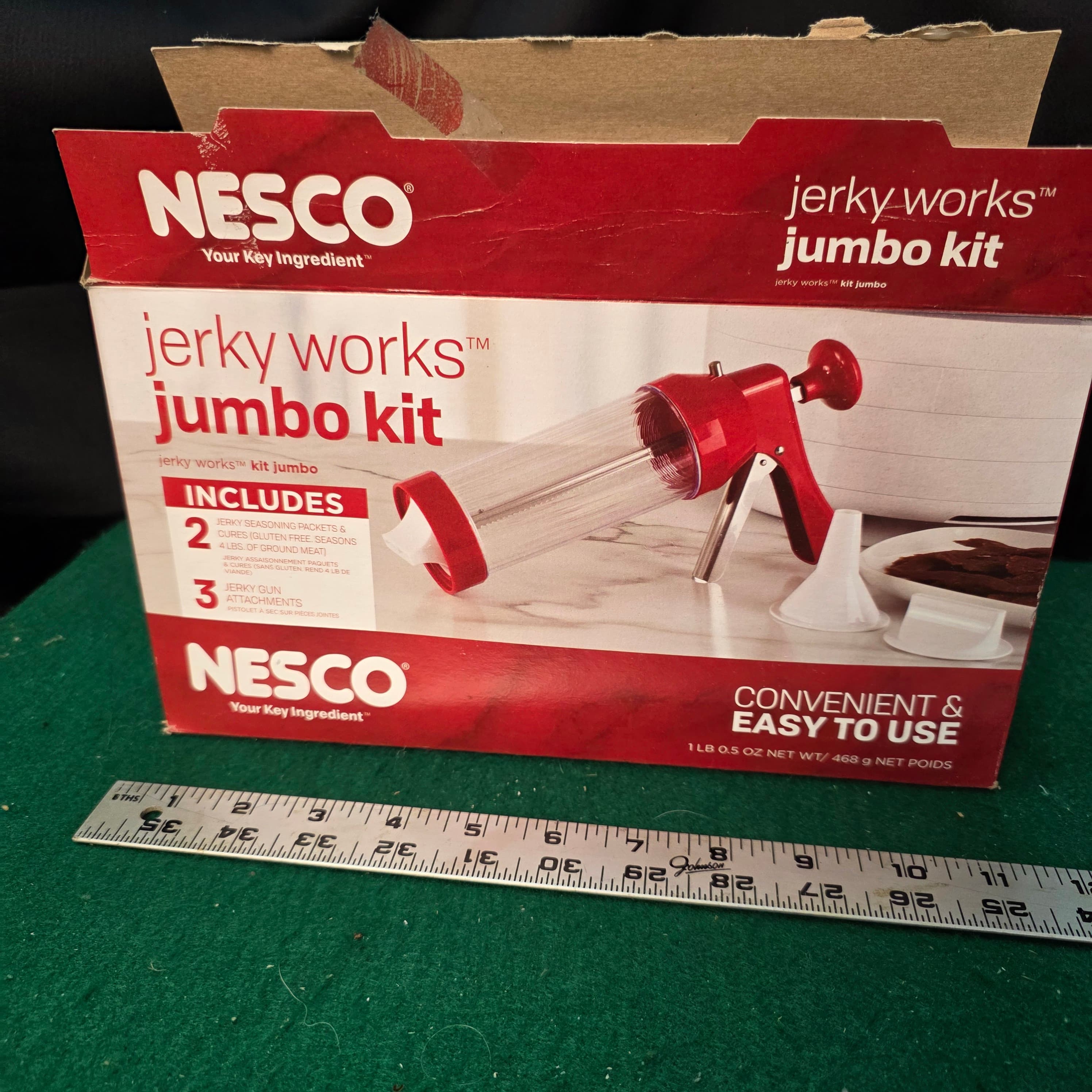 Nesco Jerky Works Jumbo Kit with Attachments