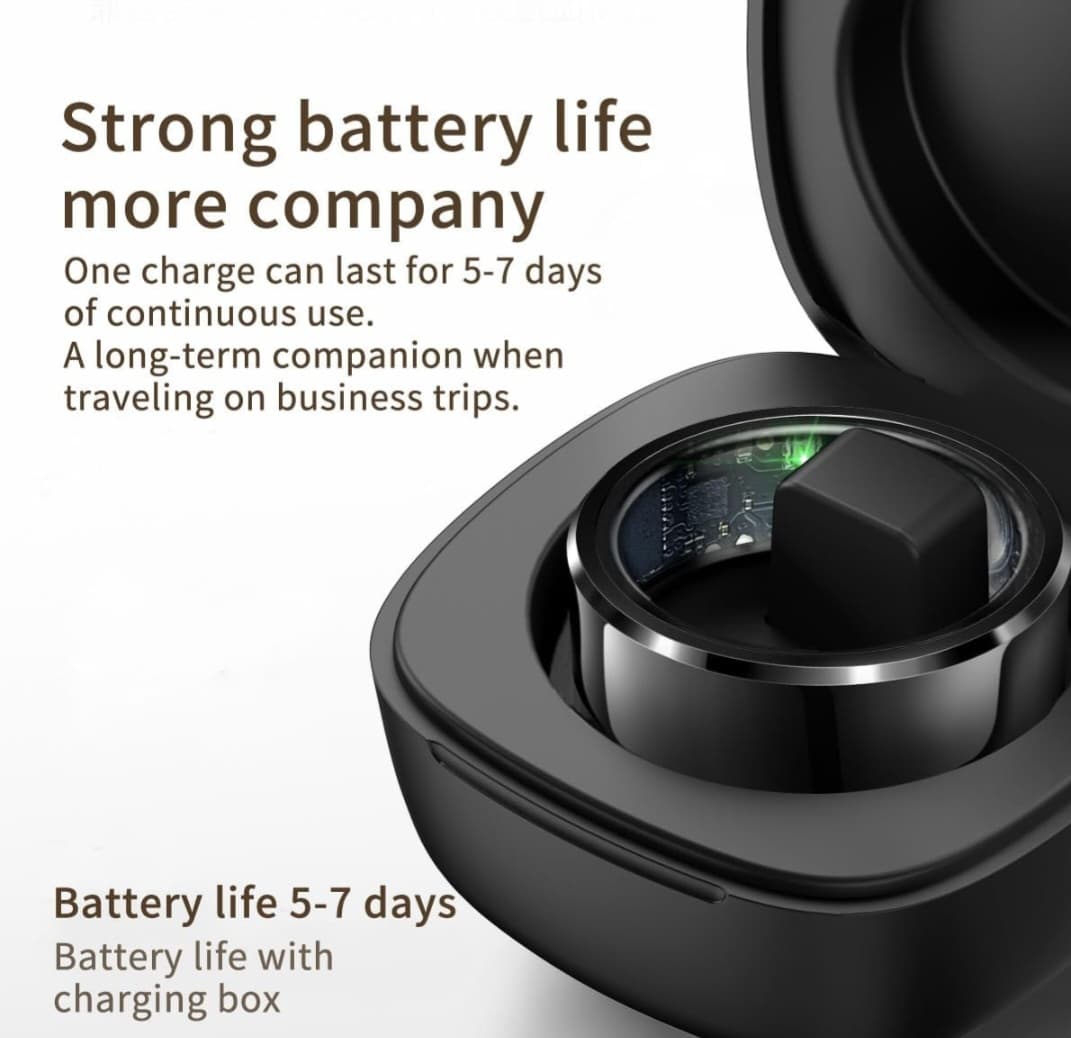 Smart Ring - Size 11 (Black)