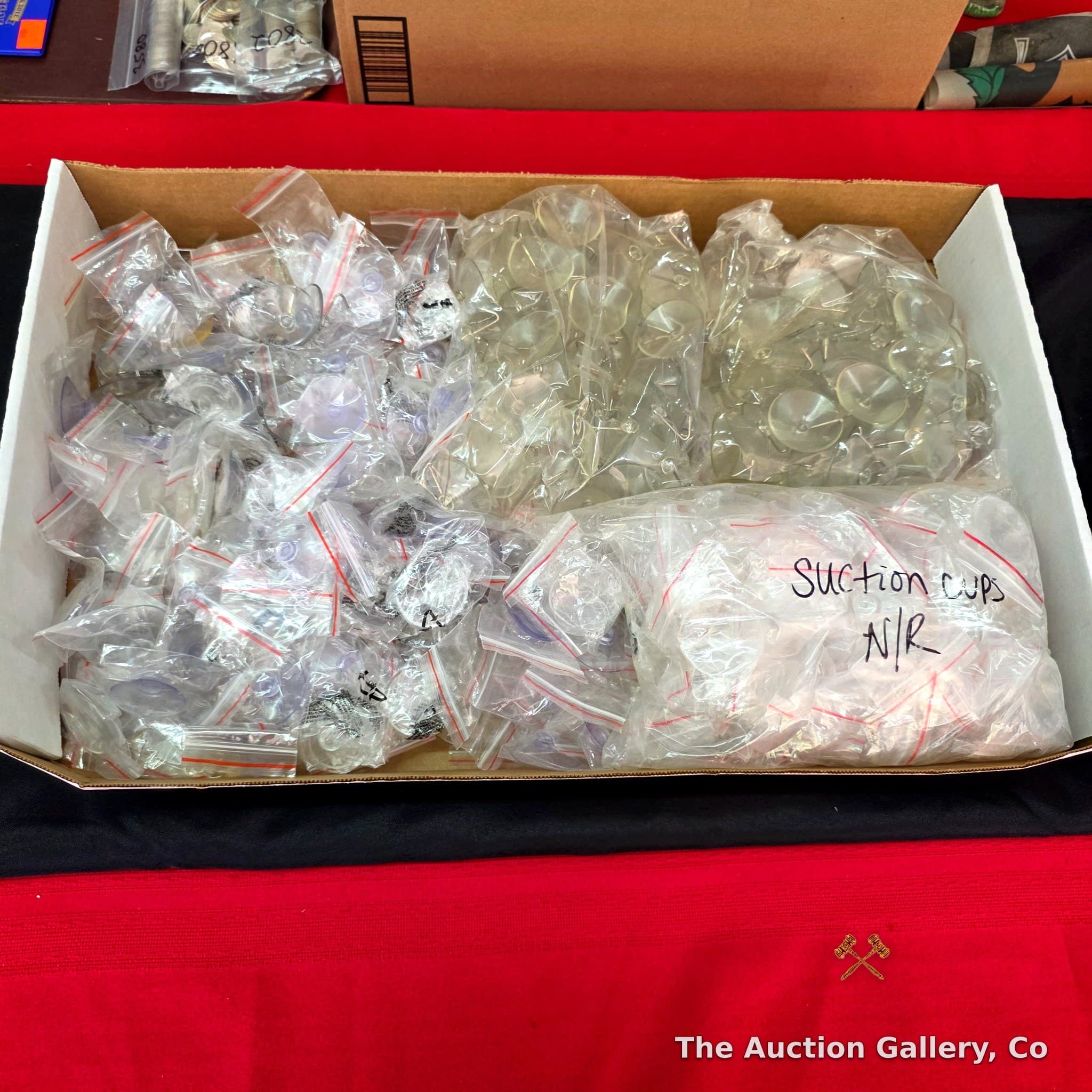 Large Lot of Window Suction Cups with Hangers