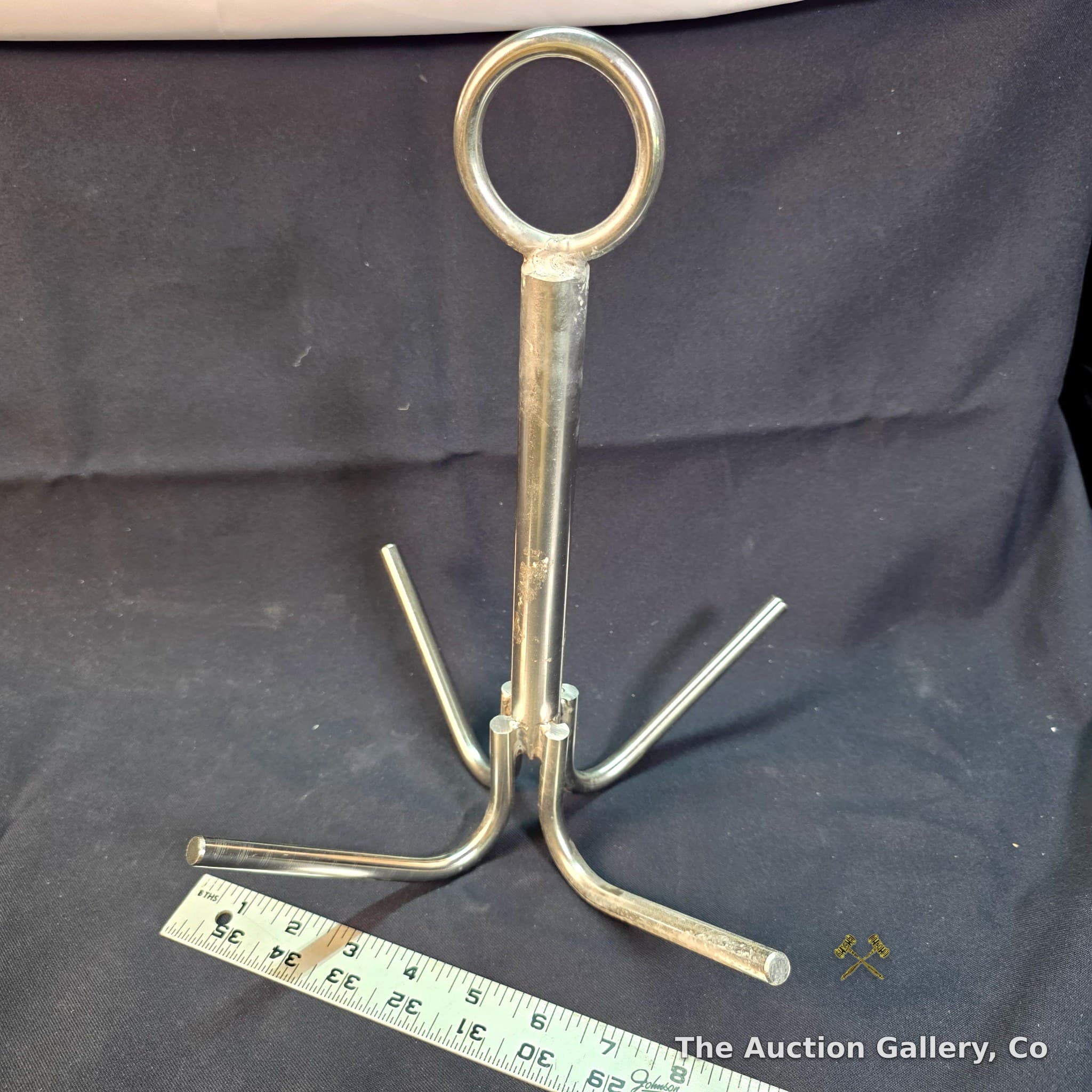 Stainless Steel Meat Hook, 11" x 12"
