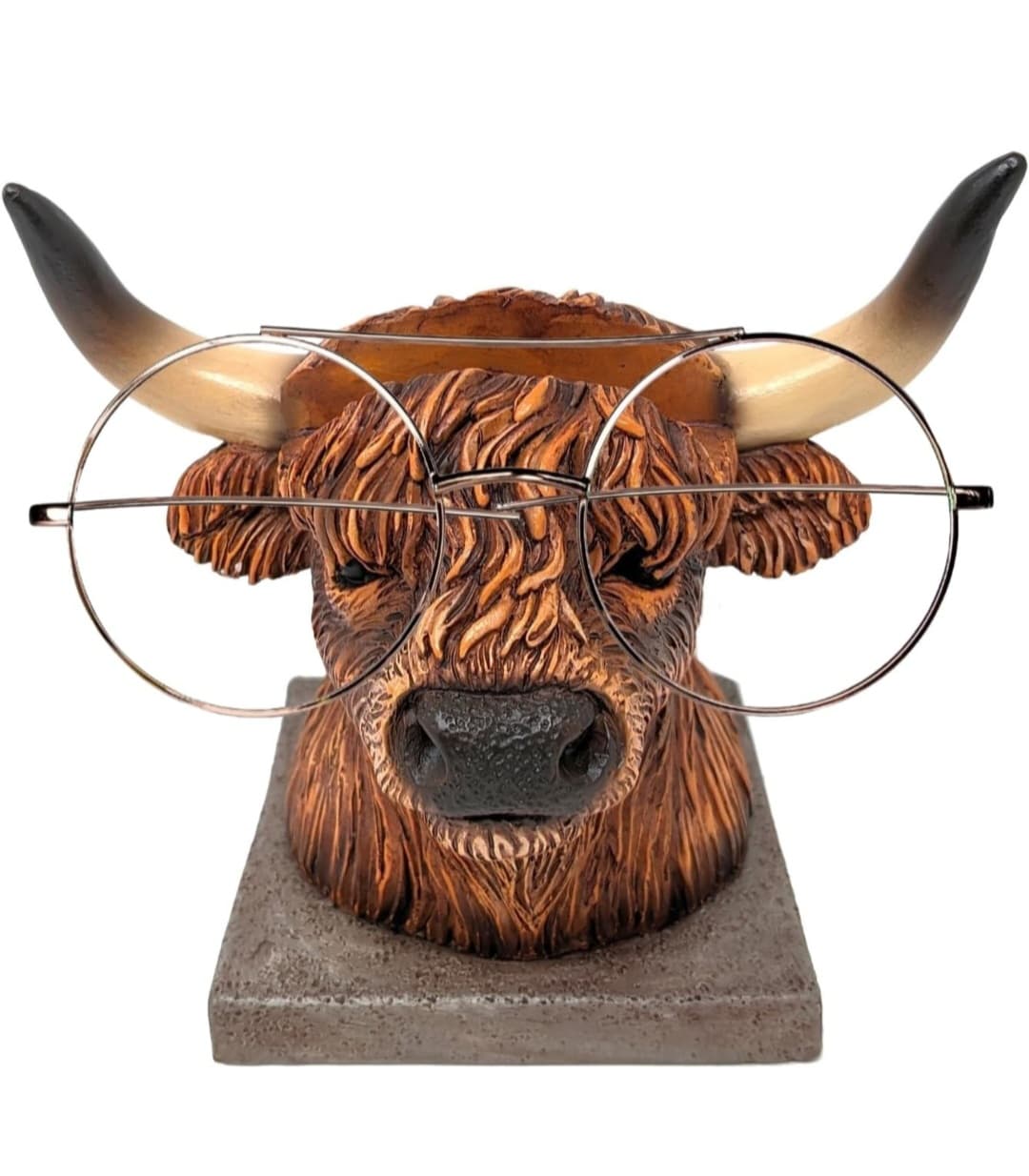 Highland Cow Glasses Holder