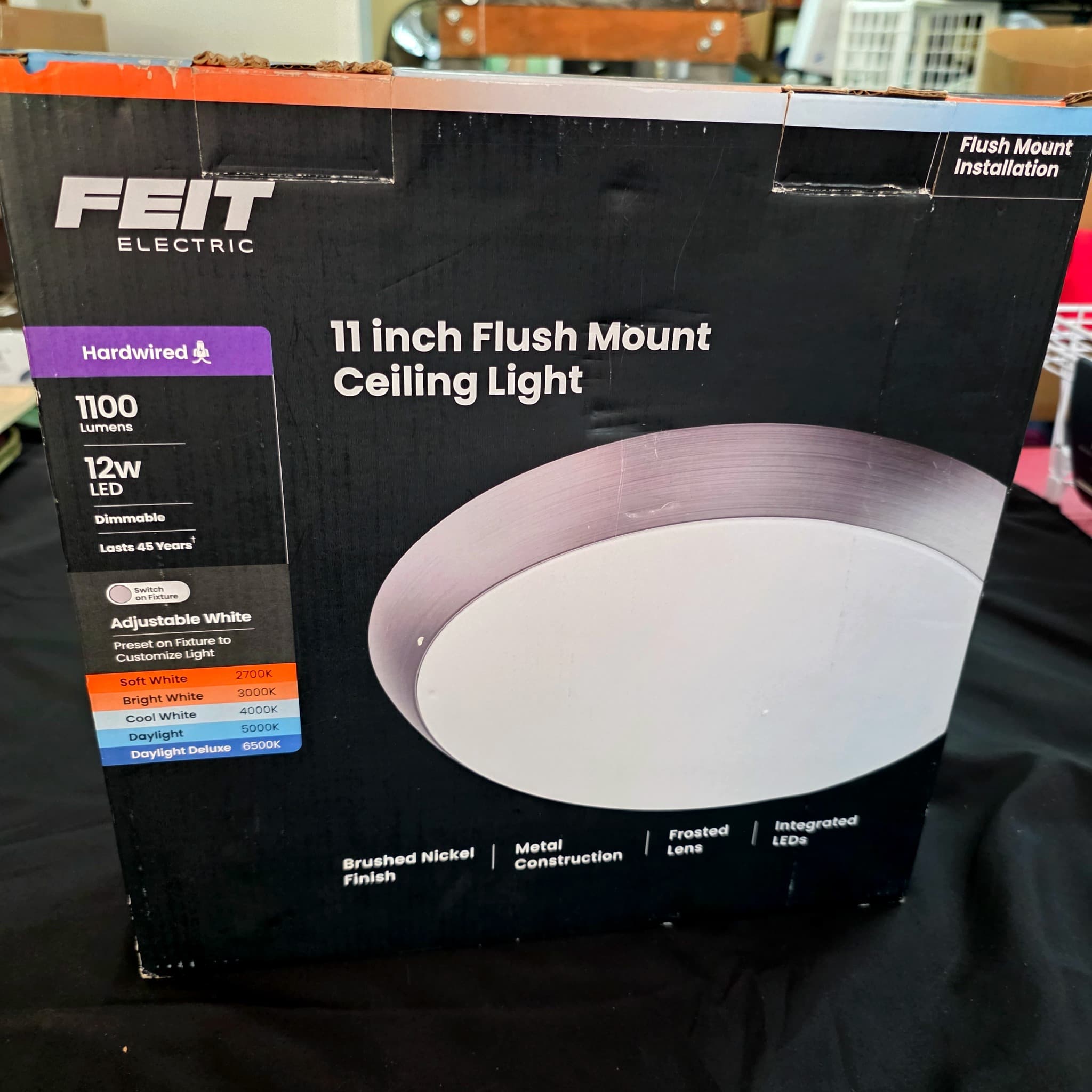 Feit Electric 11-Inch LED Flush Mount Ceiling Light