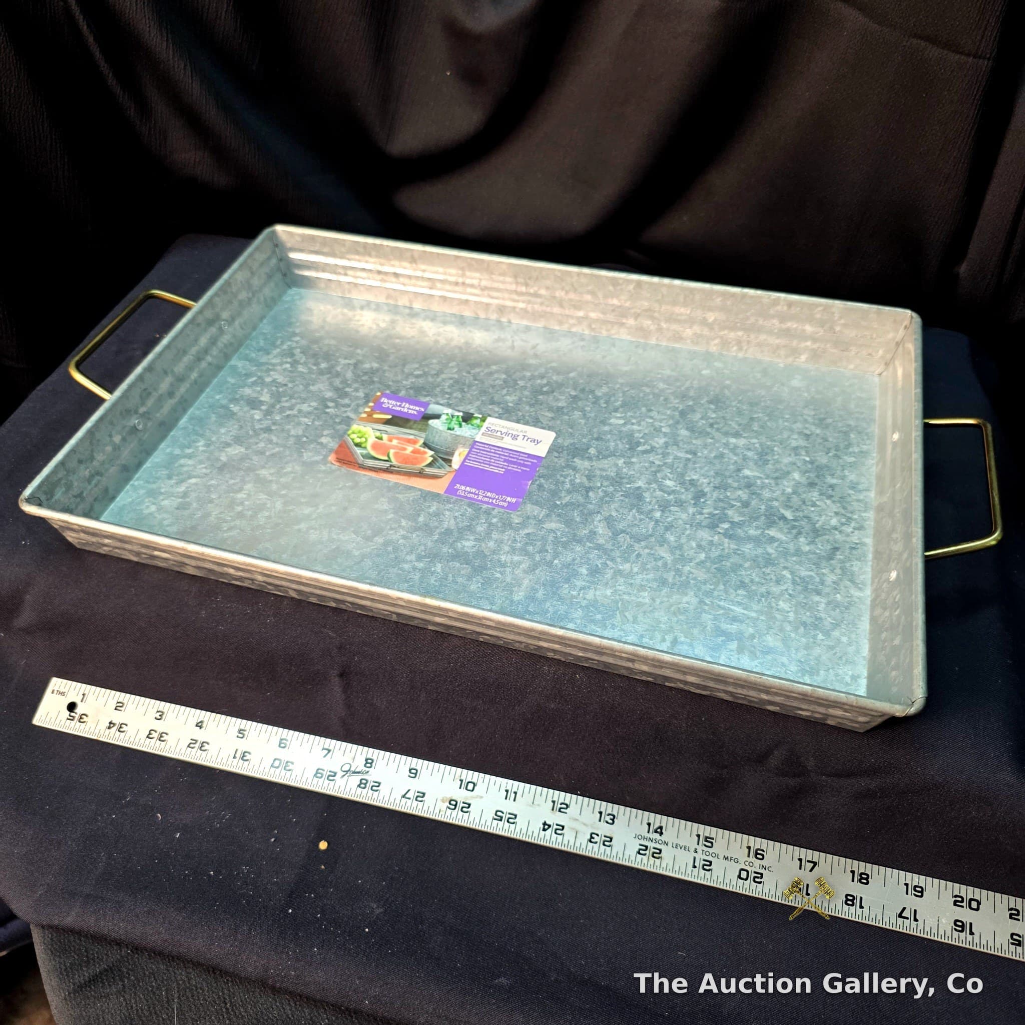 Better Homes & Gardens Galvanized Rectangle Serving Tray