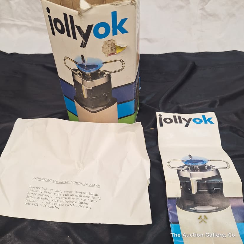 Jollyok Butane Gas Ring Camp Stove with Box and Instructions โ photo 5