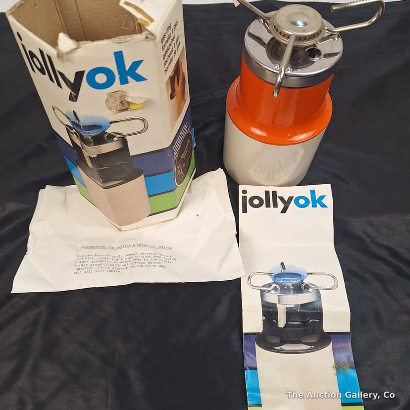 Jollyok Butane Gas Ring Camp Stove with Box and Instructions โ photo 3