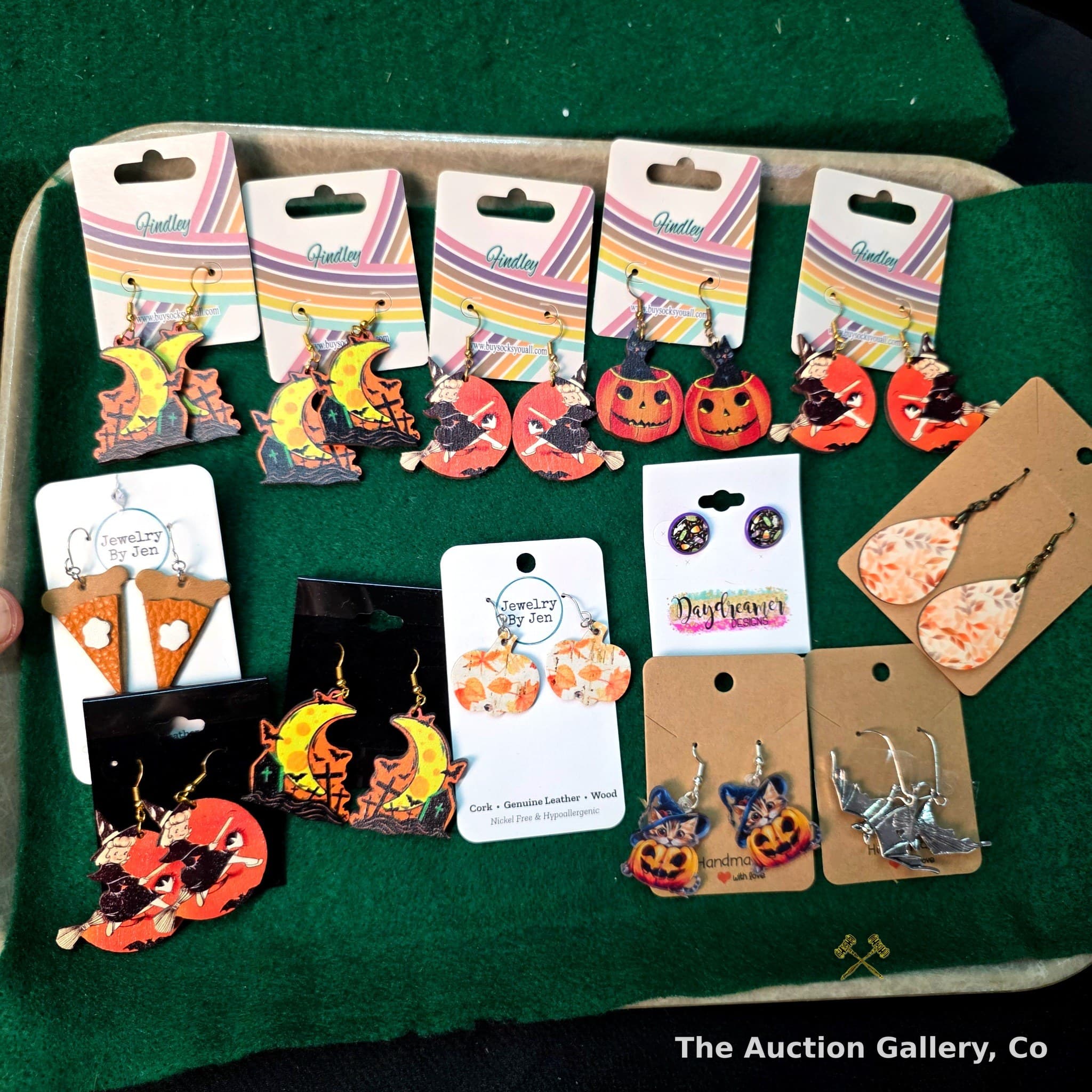 Halloween Earrings, Mixed Lot of 13 Pairs, Brand New