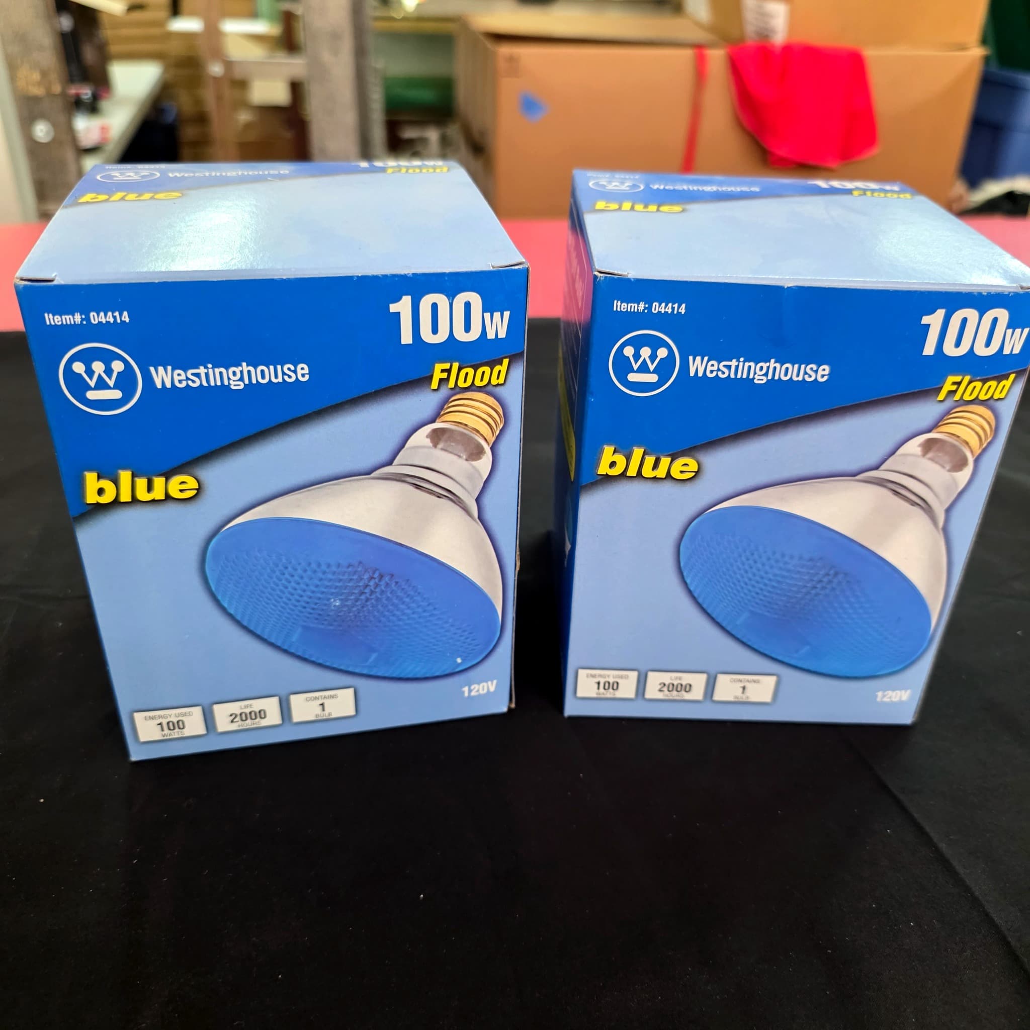 Westinghouse 100W Blue Flood Light Bulbs, Set of 2