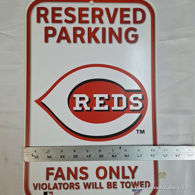 Sports Fan Parking & Dale Earnhardt Signs, Lot of 6 โ photo 2