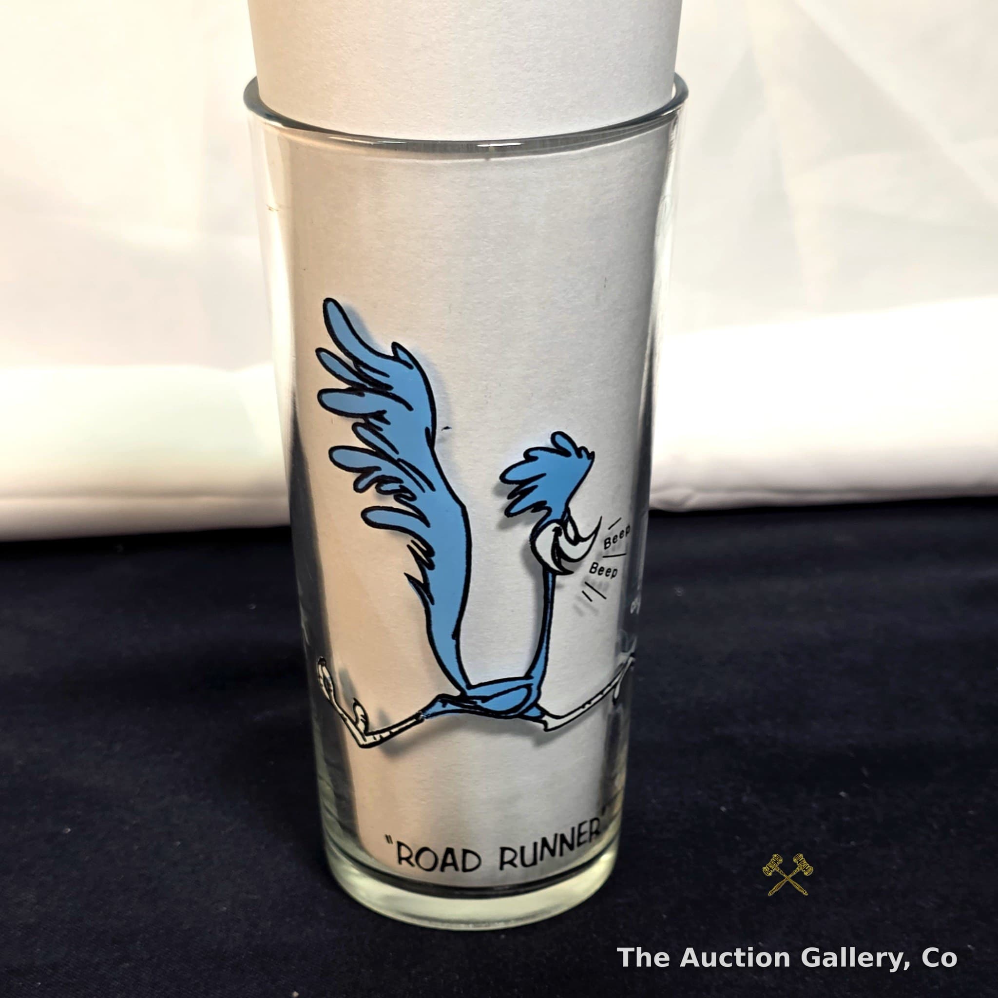 Pepsi Collector Series Road Runner Glass, 1973 Warner Bros.