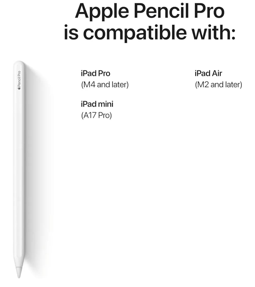 Apple Pencil Pro (White)