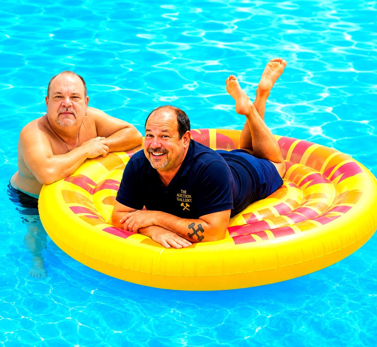 Bluescape Sunshine Island Inflatable Pool Float, Brand New