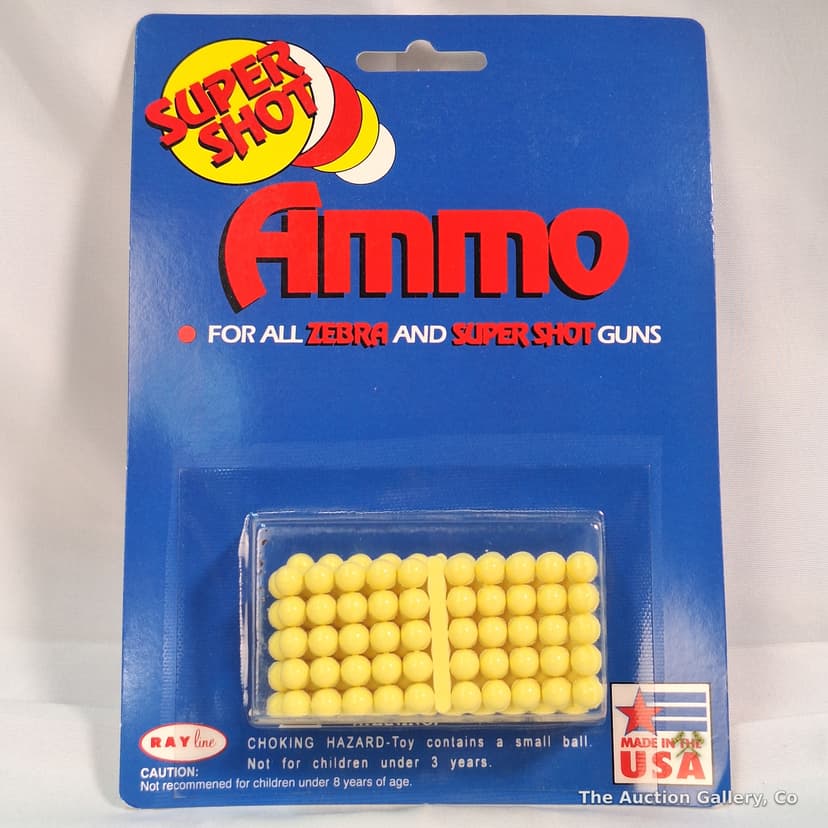 Vintage Rayline Super Shot Ammo #661, Lot of 18 Sealed Packs โ photo 2