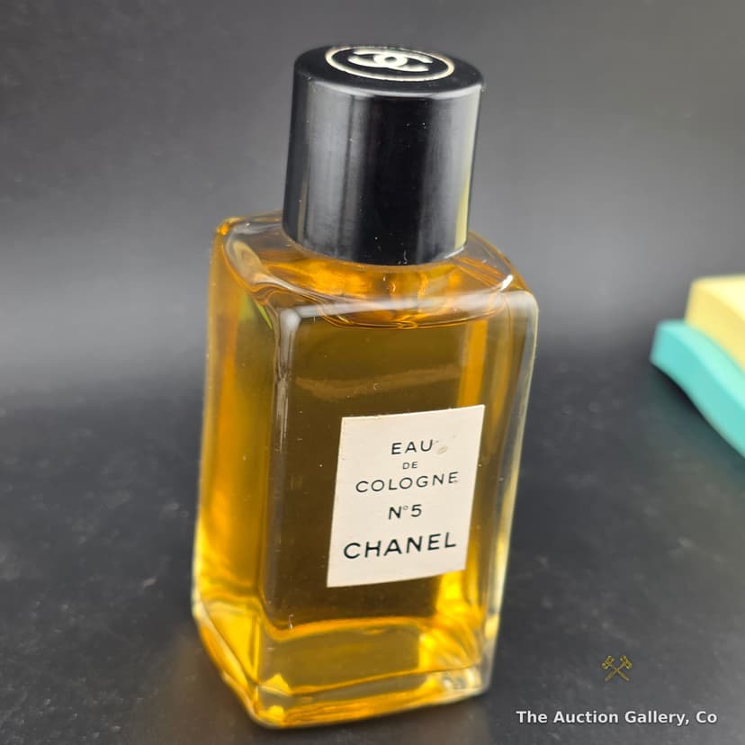 Vintage Chanel No. 5 Eau de Cologne Splash Bottle, 2 fl. oz. โ photo 2
