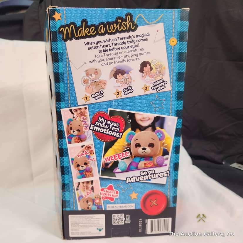 Thready Bear Interactive Plush Teddy Bear, New in Box β photo 3