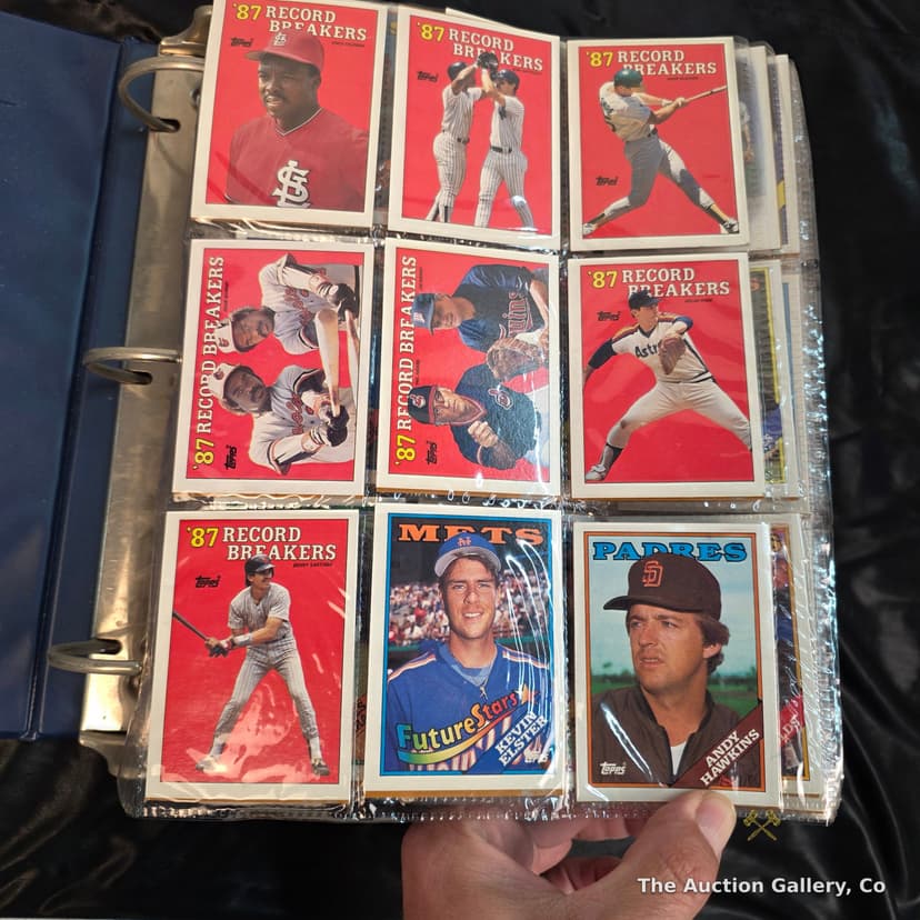 1988 Topps Baseball Complete Set, Binder โ photo 4