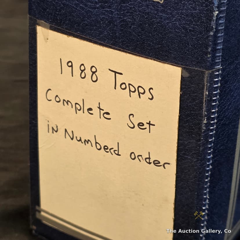 1988 Topps Baseball Complete Set, Binder โ photo 2