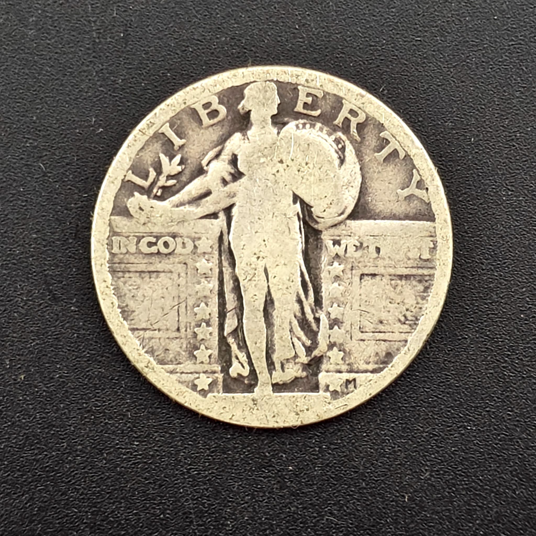 Standing Liberty Silver Quarter, 90% Silver