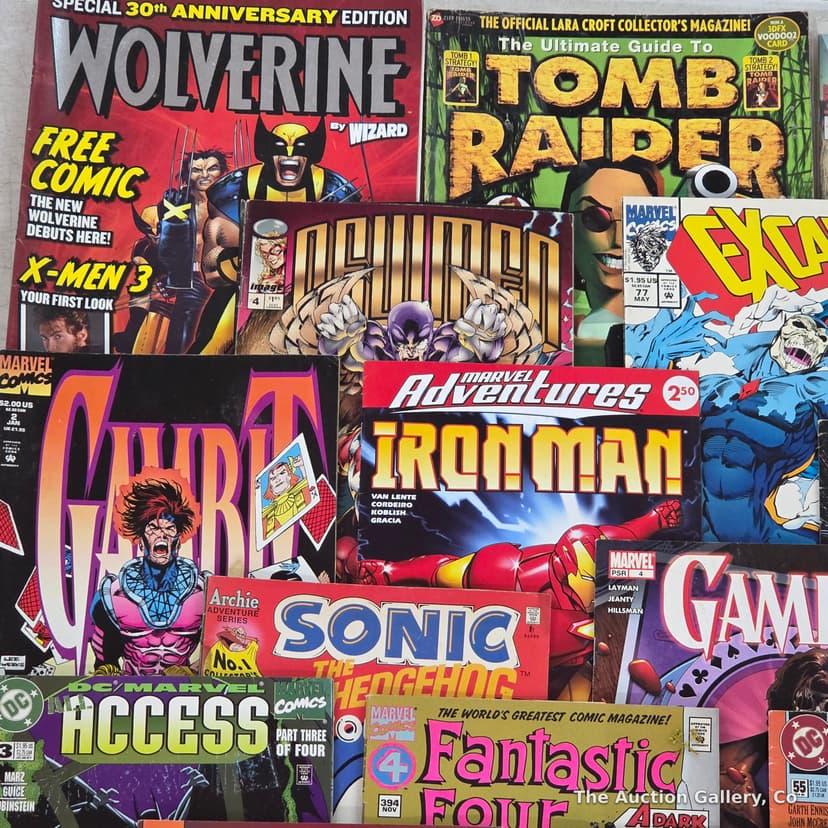 Mixed Vintage Comics Lot of 22 โ Marvel, DC, Image, Valiant, Archie โ photo 2