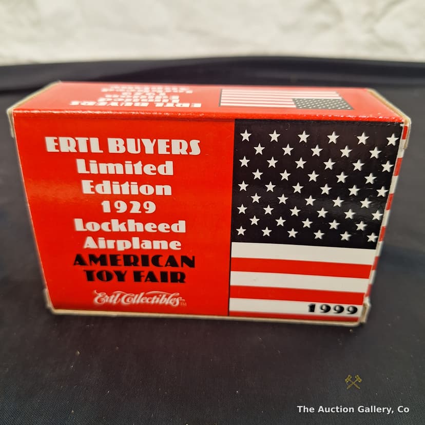 Mixed Lot: Kinkade Puzzle, Ertl Airplane, Card Shuffler โ photo 7