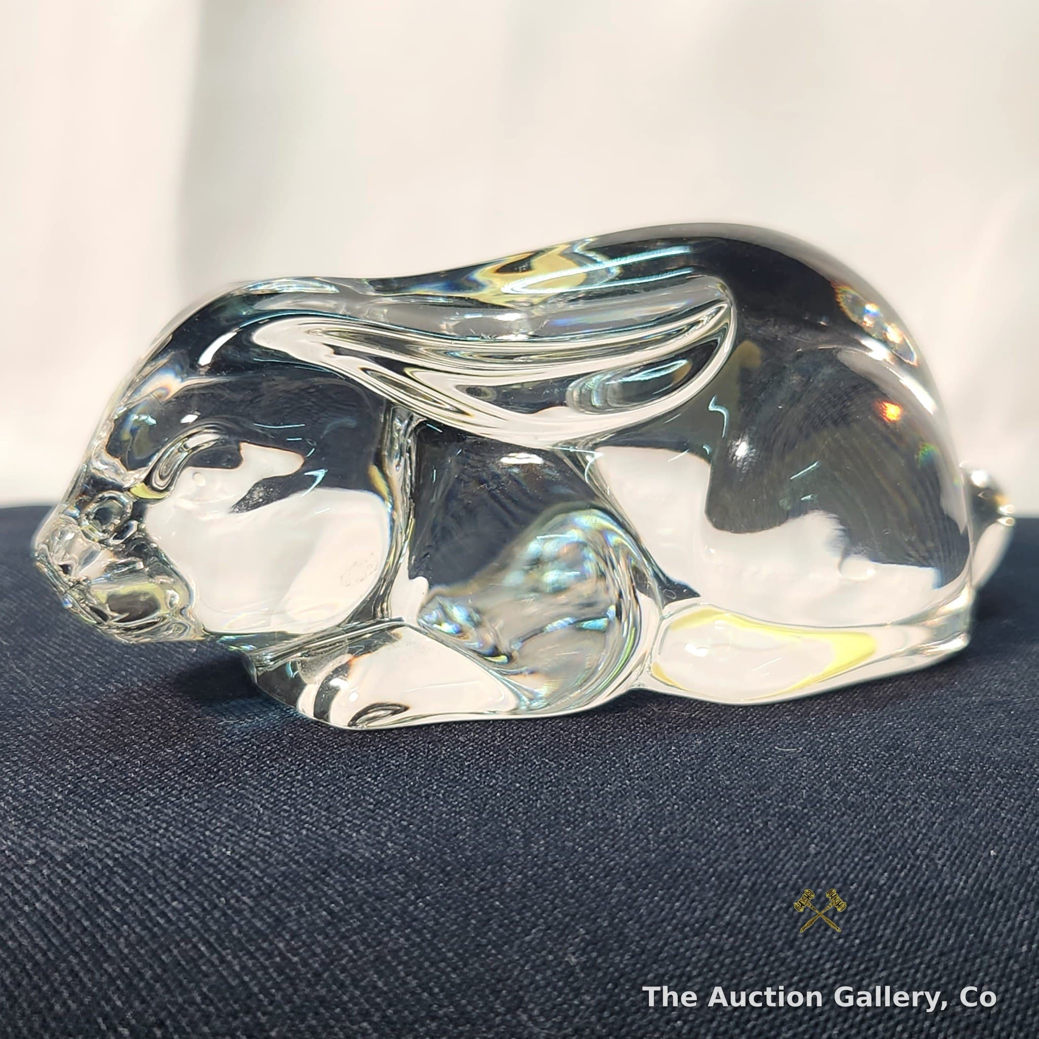 Princess House Lead Crystal Rabbit Figurine, West Germany