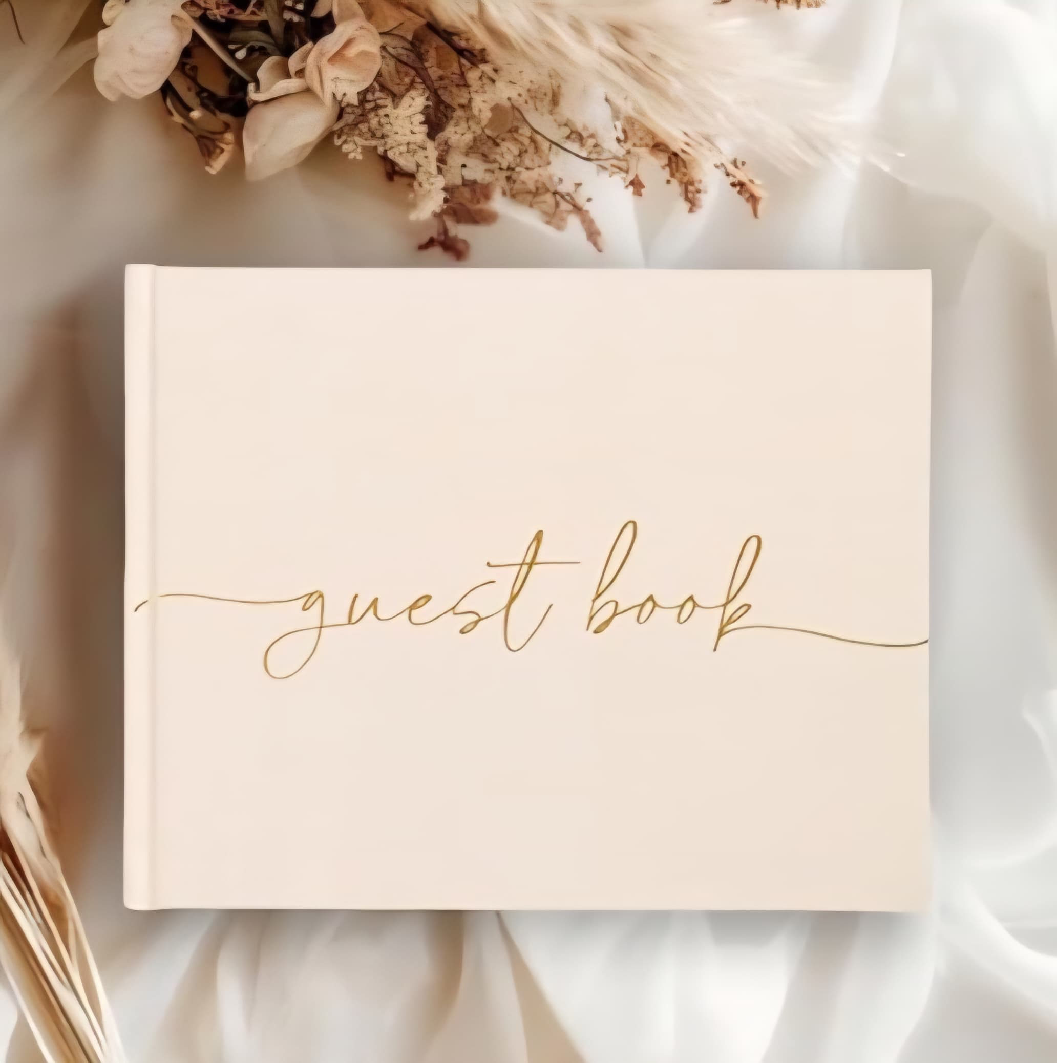 Wedding Guest Book โ Polaroid Guest Book (Blank Page)