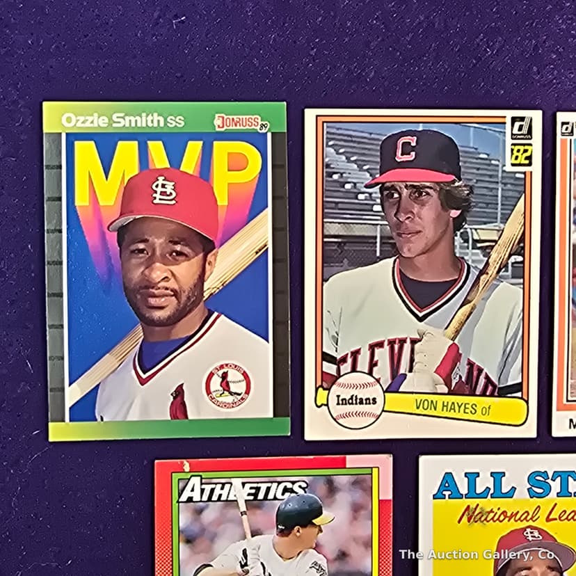 Vintage Baseball Cards, Lot of 5 โ Ozzie Smith, McGwire, More โ photo 2