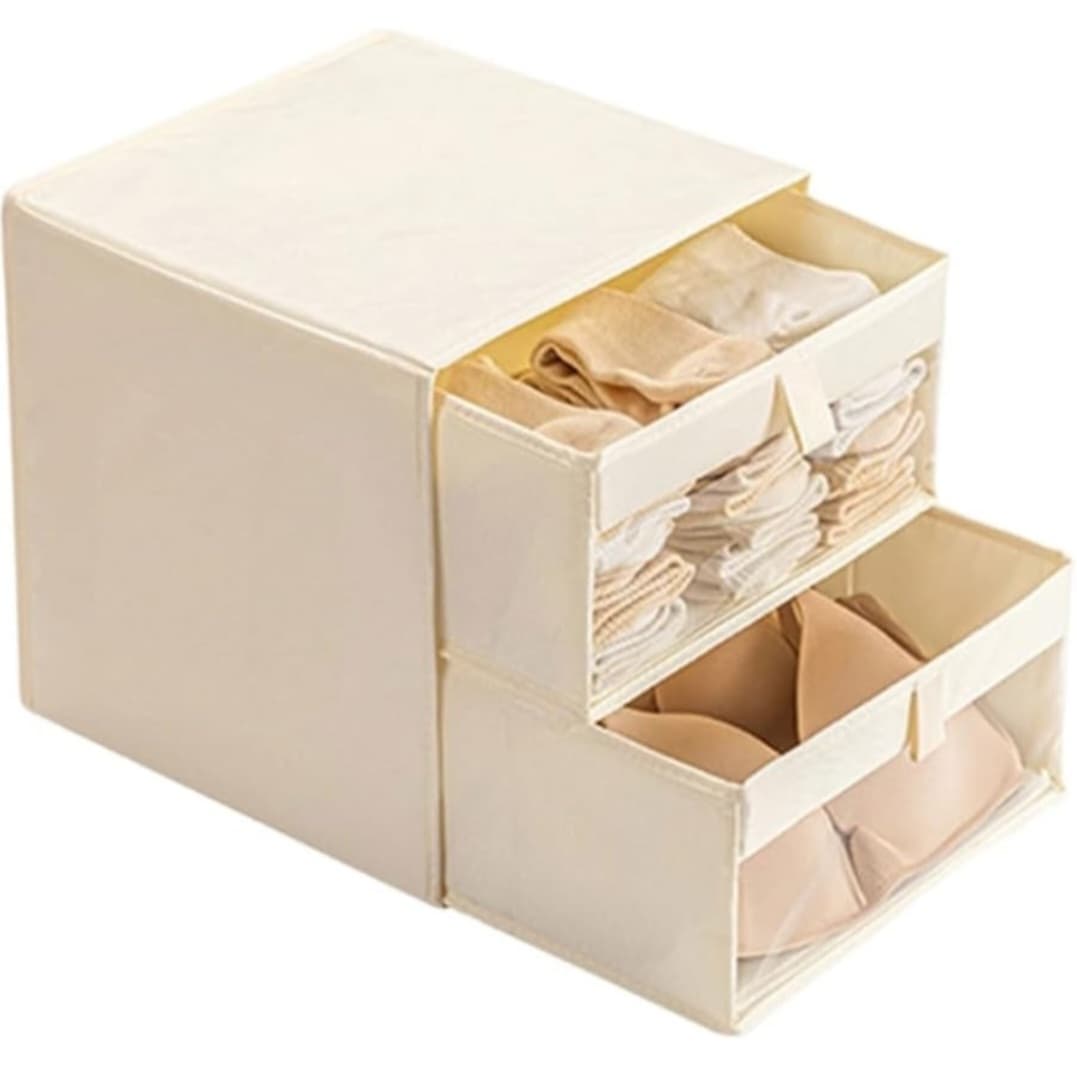 Foldable Fabric Storage Box for Closet