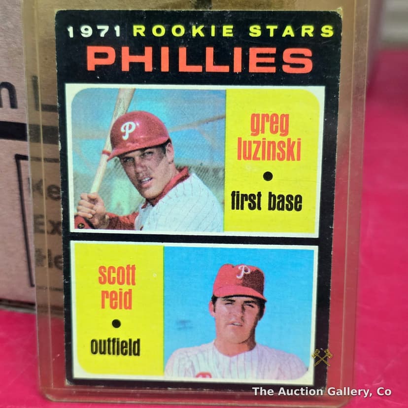 1971 Topps #439 Phillies Rookie Stars Luzinski / Reid