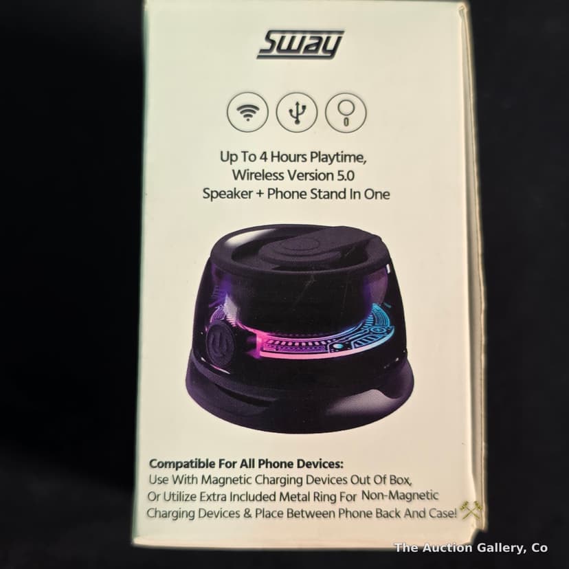 Sway MagBoom LED Magnetic Bluetooth Speaker & Phone Stand β photo 3
