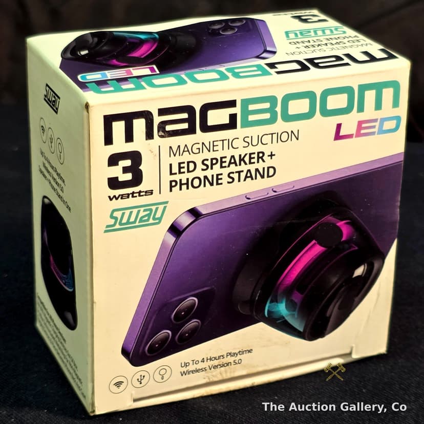 Sway MagBoom LED Magnetic Bluetooth Speaker & Phone Stand