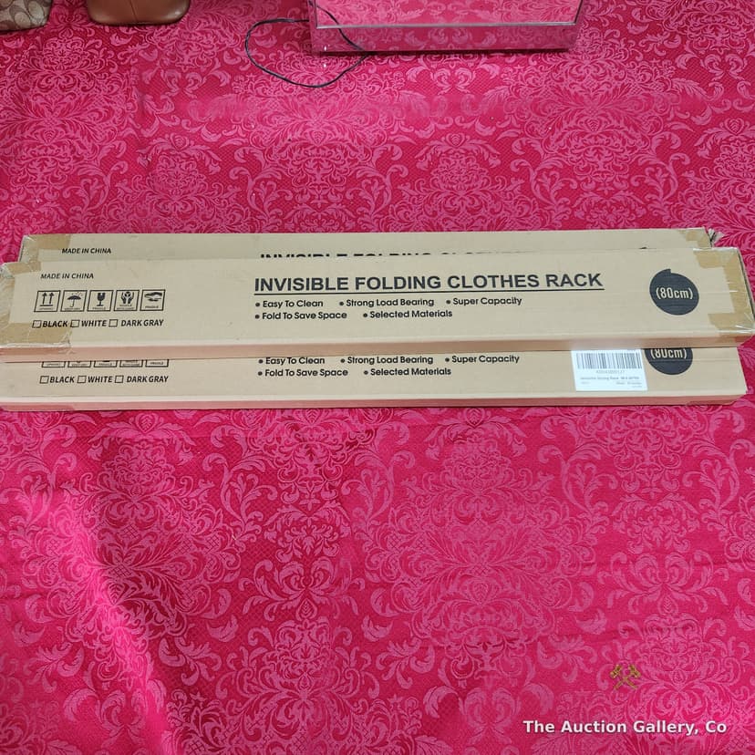 MaiHongda Invisible Folding Clothes Rack, Set of 3, New in Box β photo 2