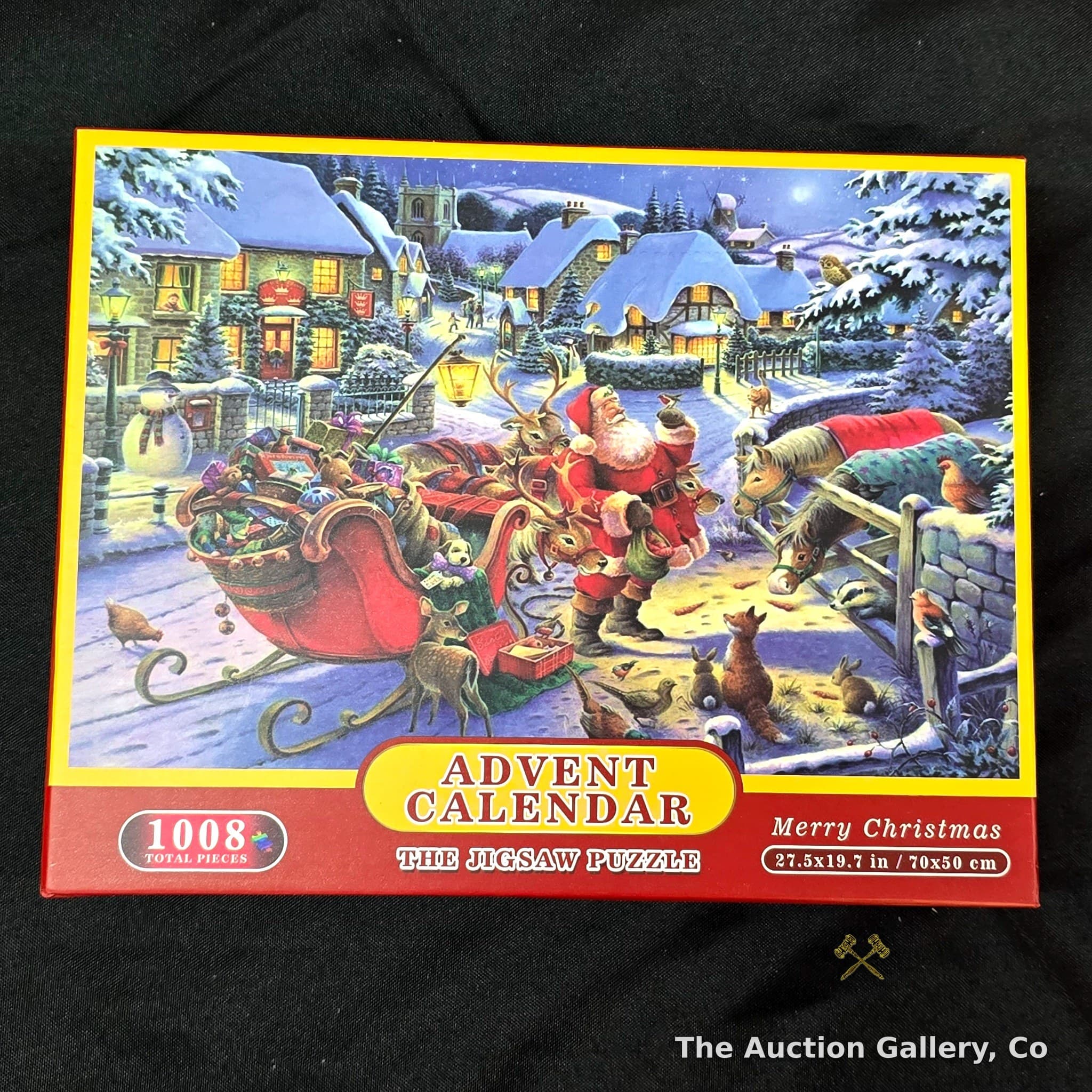 Advent Calendar Christmas Jigsaw Puzzle, 1008 Pieces