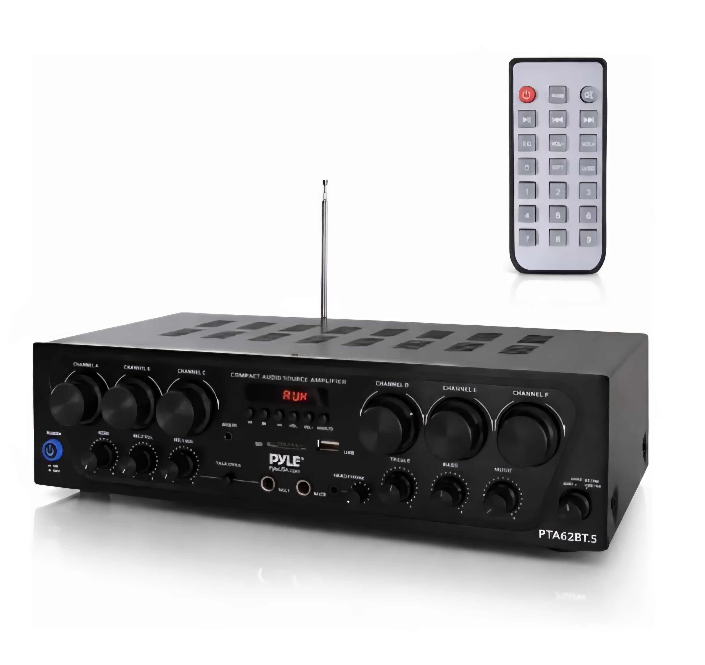 750 Watt Wireless BT Streaming Home Audio Amplifier