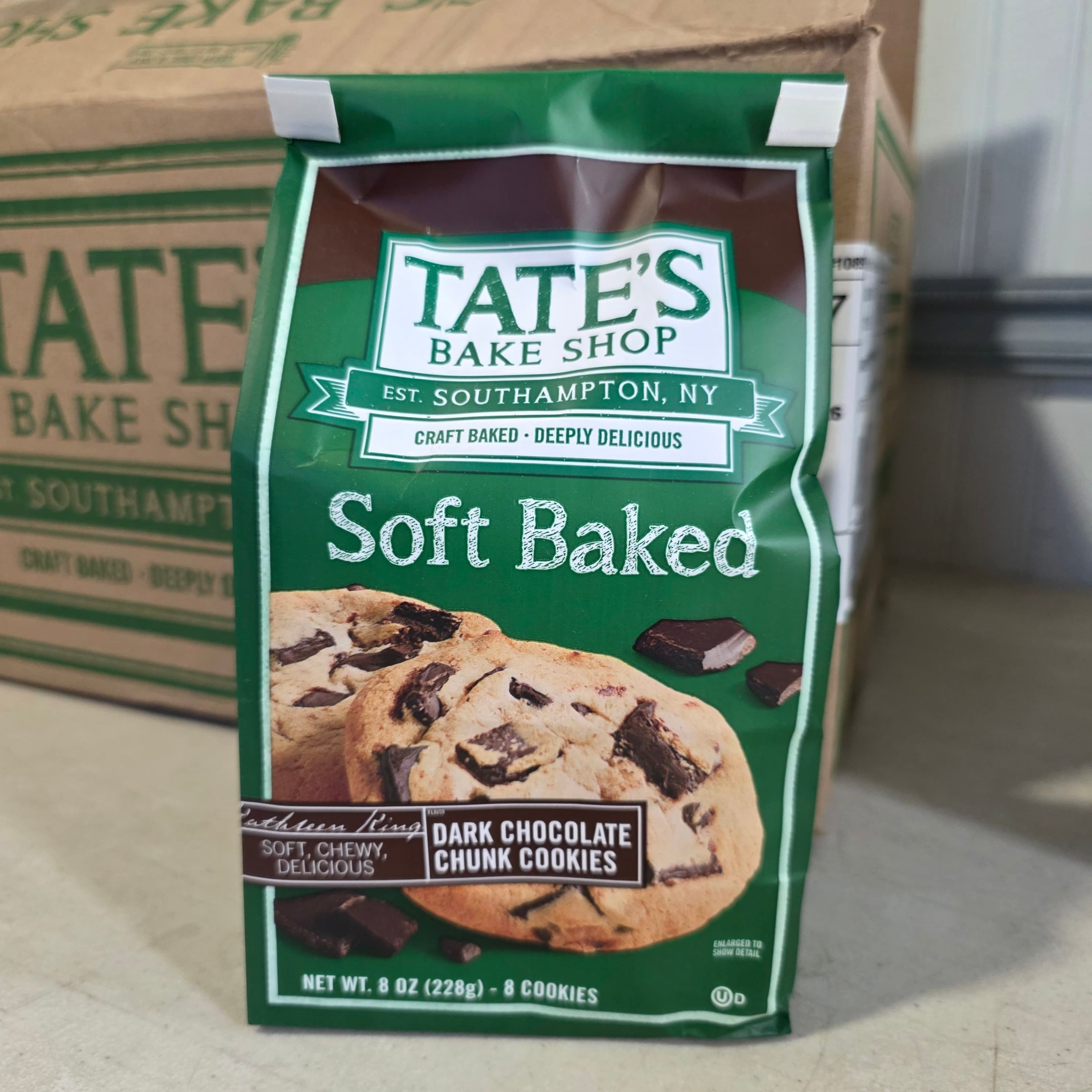 Tate's Bake Shop - Dark Chocolate Chunk Cookies