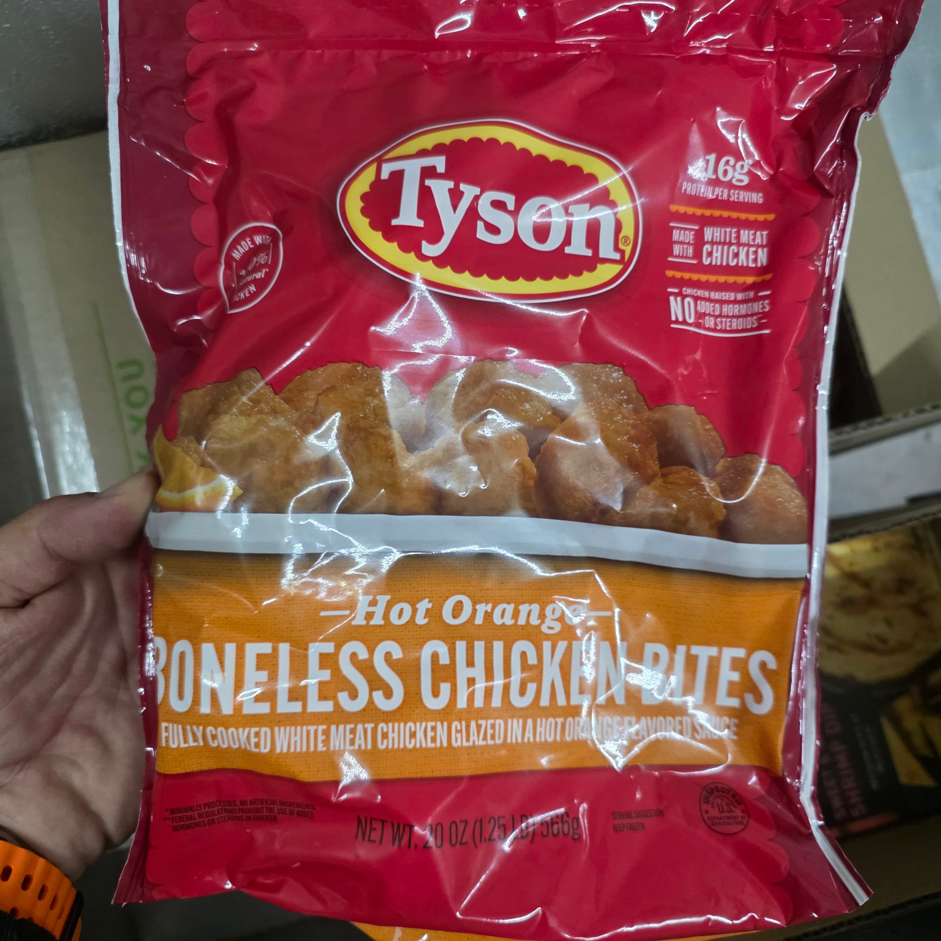 Tyson hot orange chicken bites 20oz