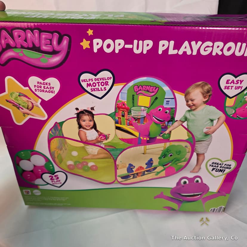 Barney Pop-Up Playground Ball Pit with 25 Balls, New in Box β photo 4