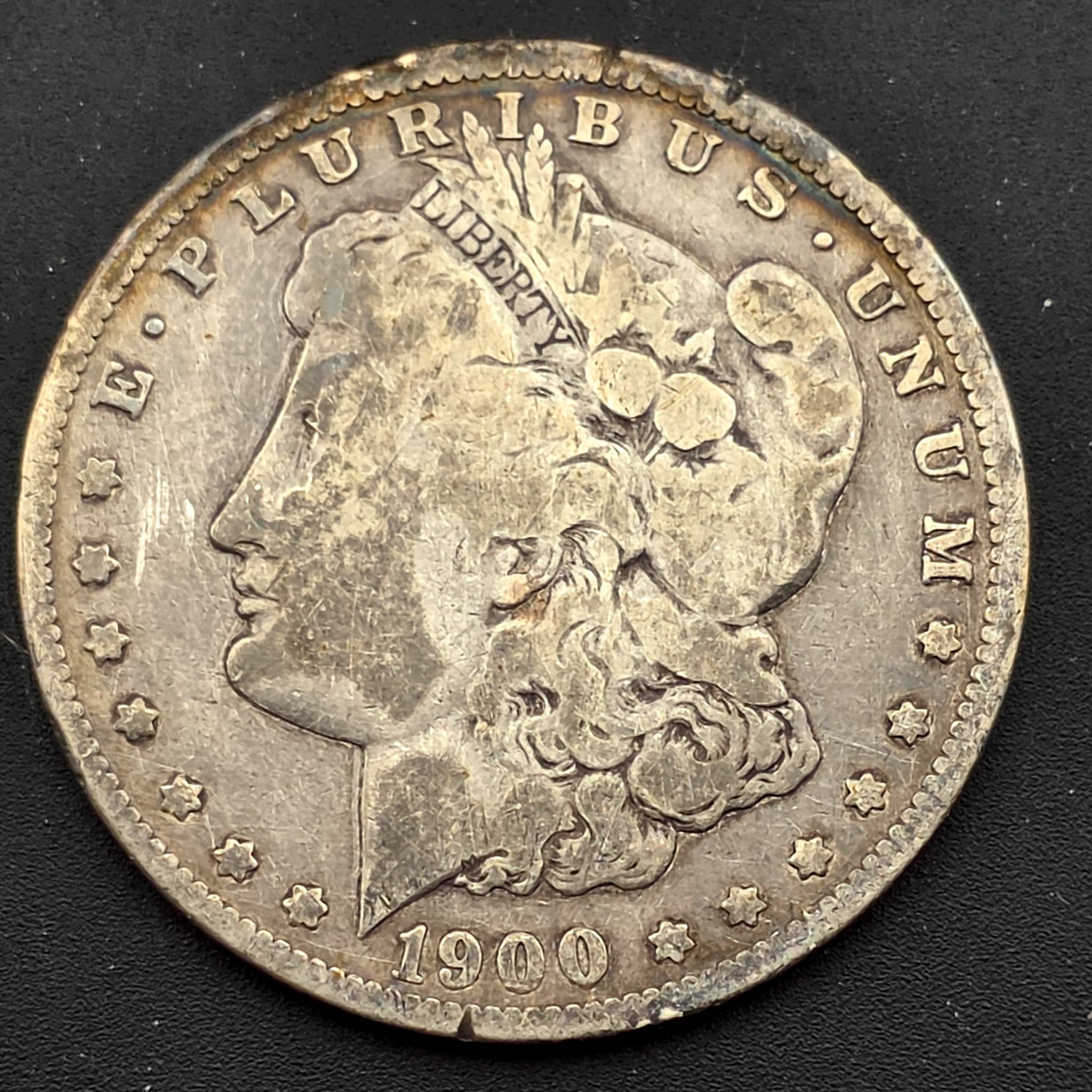 1900-O Morgan Silver Dollar, 90% Silver