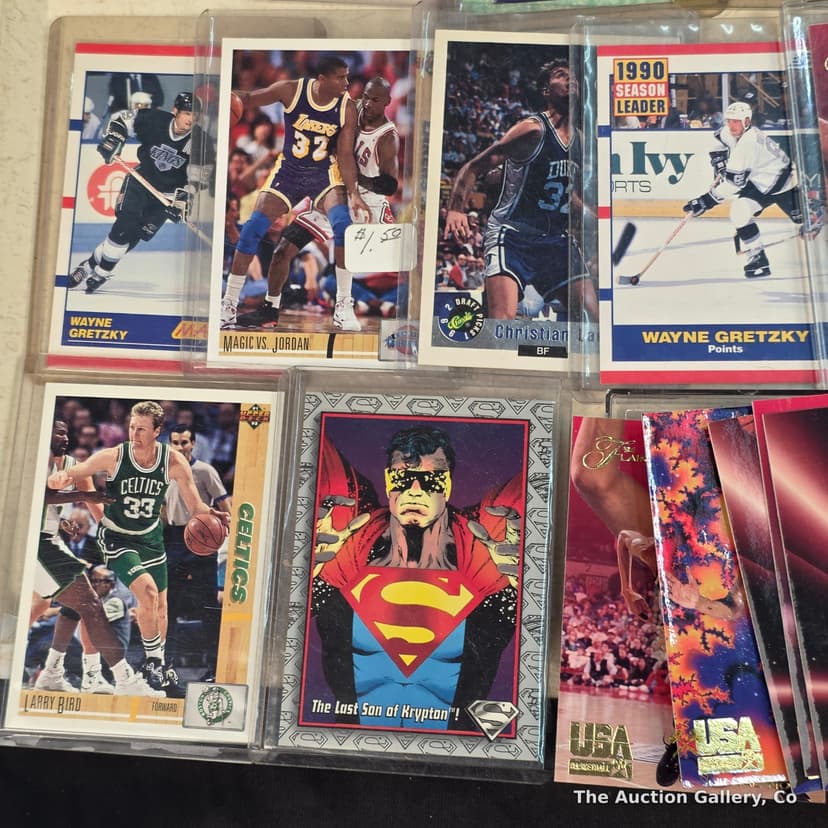 Mixed Vintage Sports & Collectible Cards, Large Lot โ photo 5