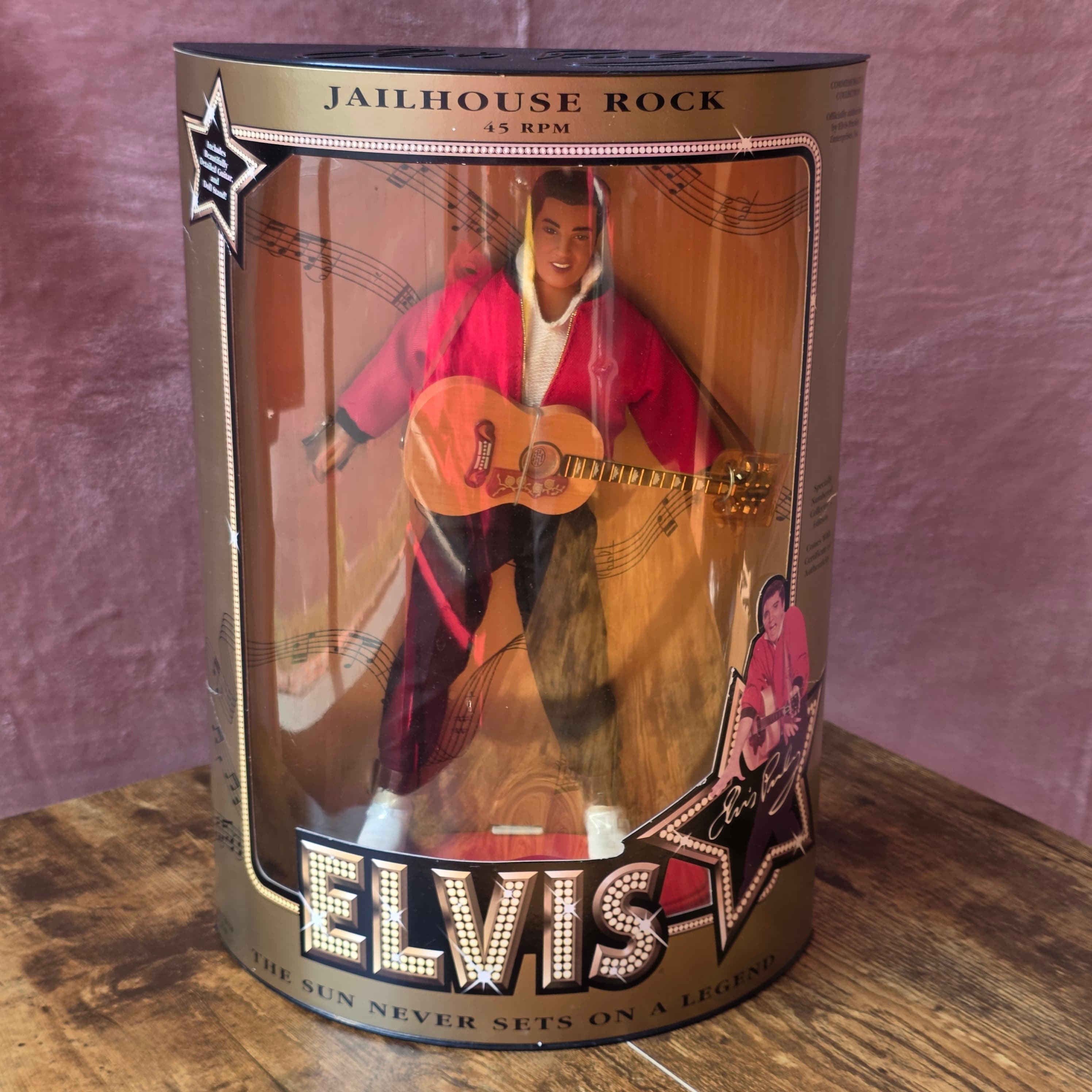 Hasbro Elvis Presley Jailhouse Rock 45 RPM Doll, 1993