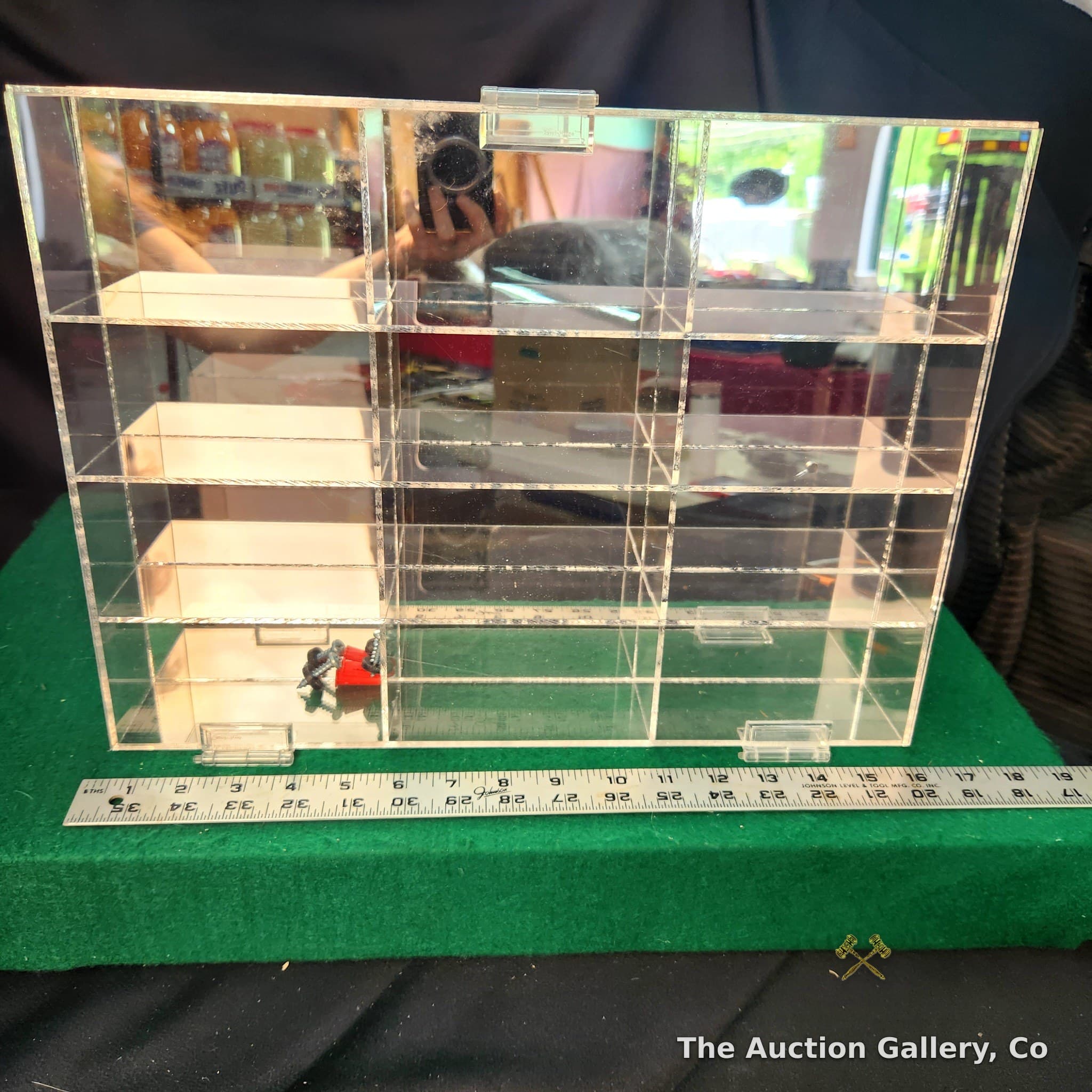Clear Acrylic Multi-Shelf Display Case, Brand New