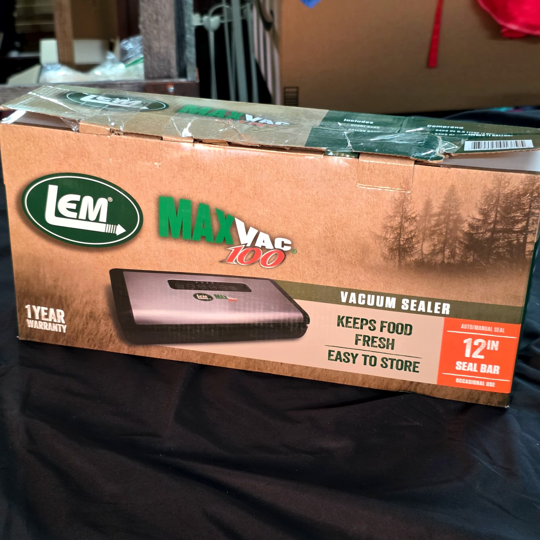 LEM MaxVac 100 Vacuum Sealer, Brand New