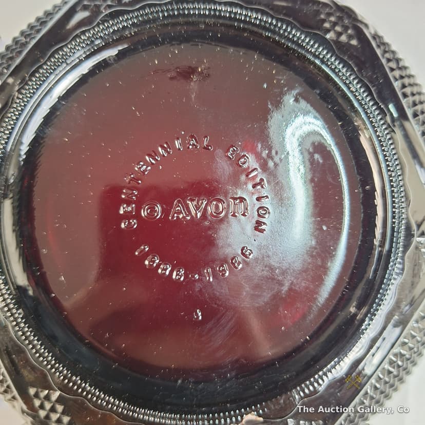 Avon 1876 Cape Cod Ruby Red Glass Collection, 18 Pieces β photo 15