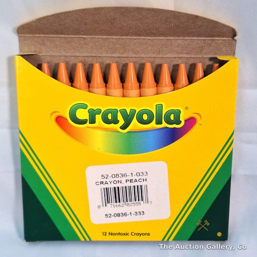 Crayola Peach Crayons, 24 Boxes of 12
