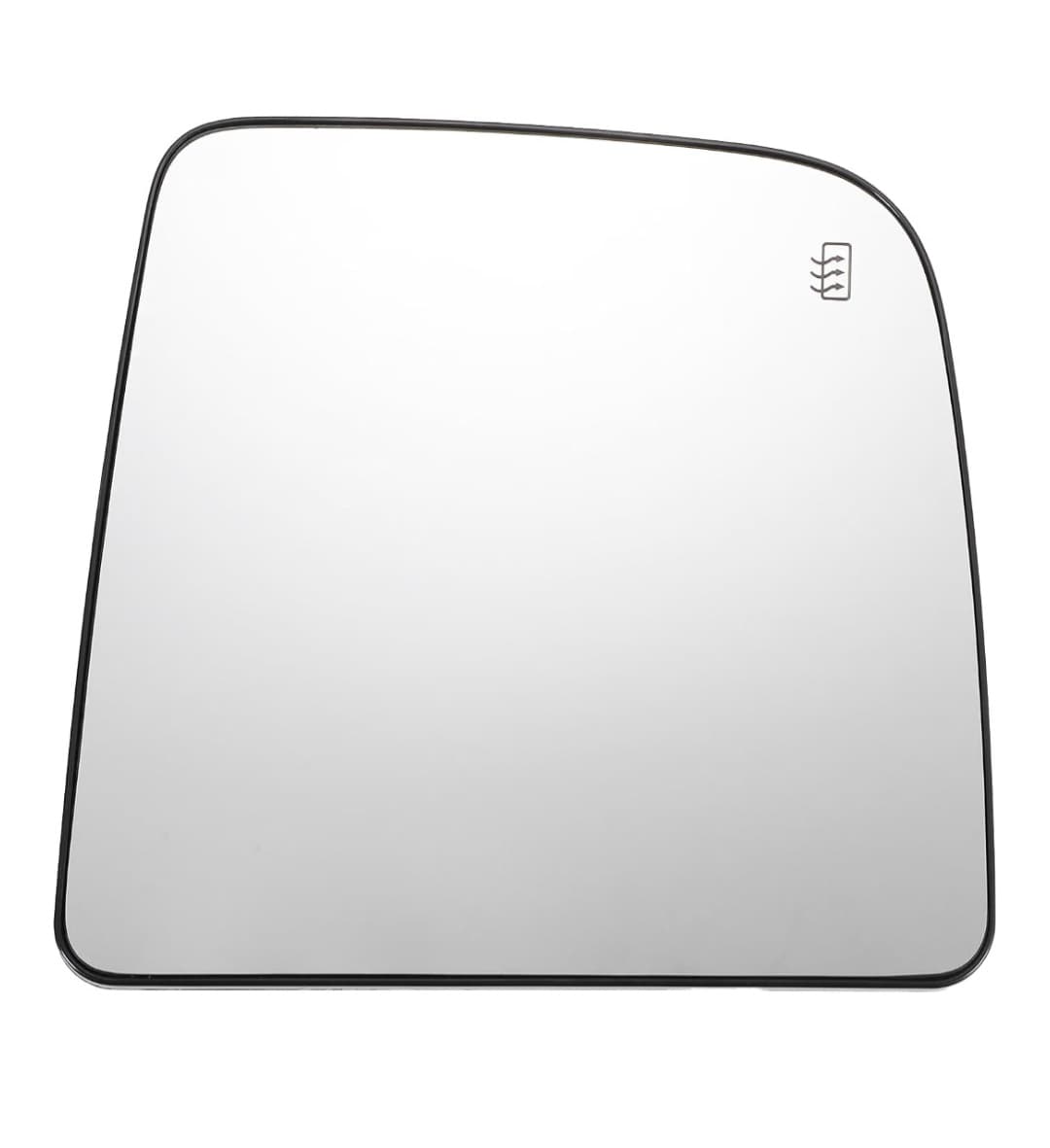Right Passenger Mirror Glass Replacement W/Backing Plate - Heated - for Nissan Titan 2004-2015