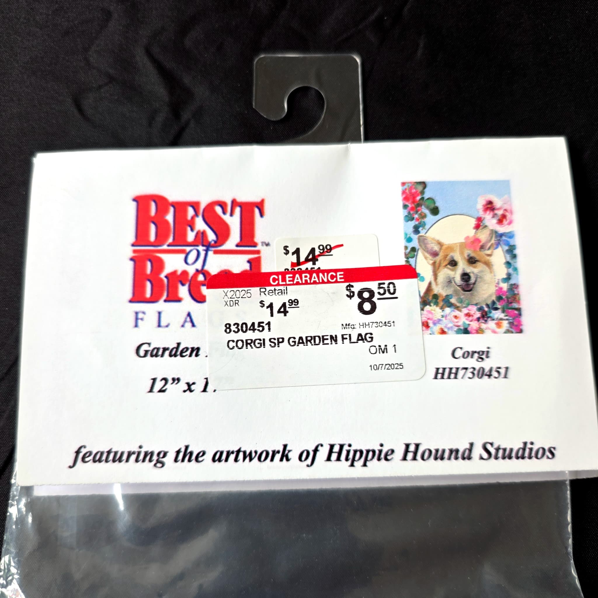 Best of Breed Corgi Garden Flag, 12" x 17"