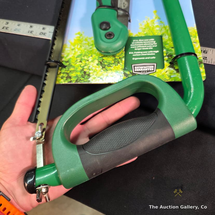 GroundWork 2-Pack Folding Saw and Bow Saw, New β photo 5