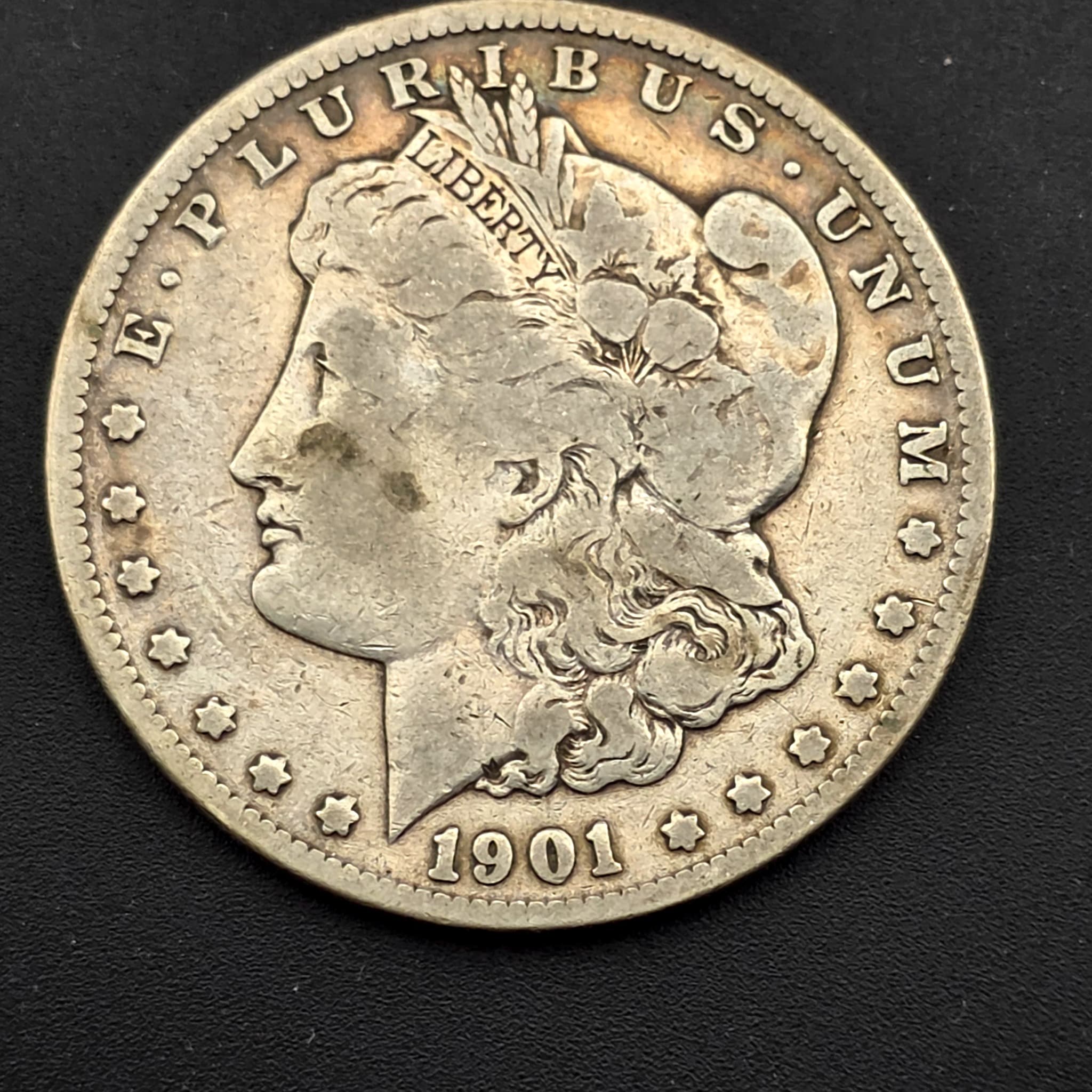 1901-O Morgan Silver Dollar, 90% Silver
