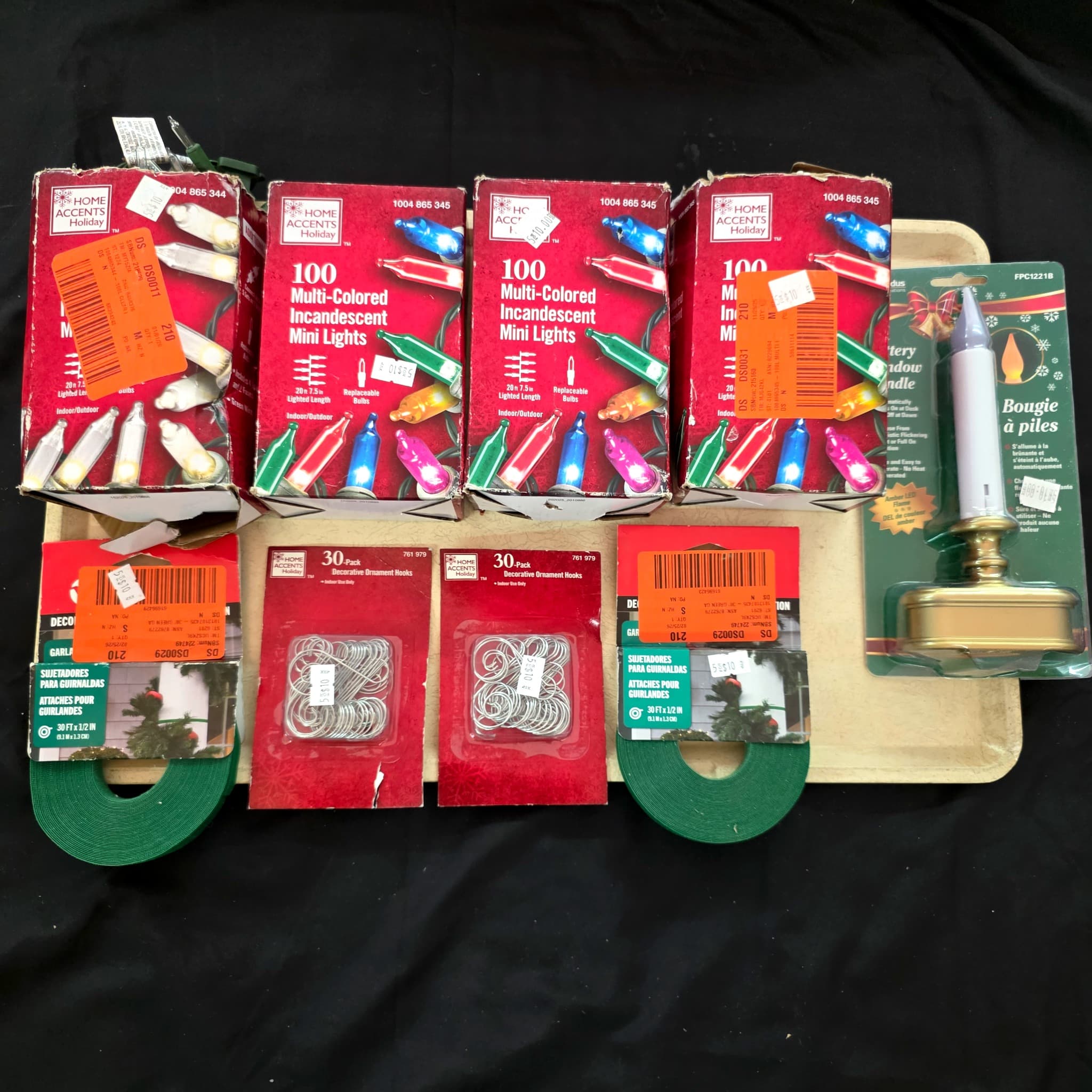Holiday Christmas Lights & DΓ©cor Lot, Brand New